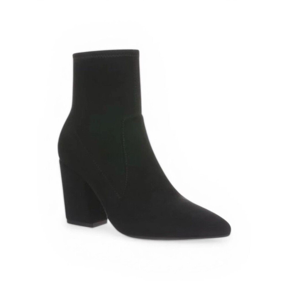 ON 34th Lydiaa block Heel Booties Black Size 9 New